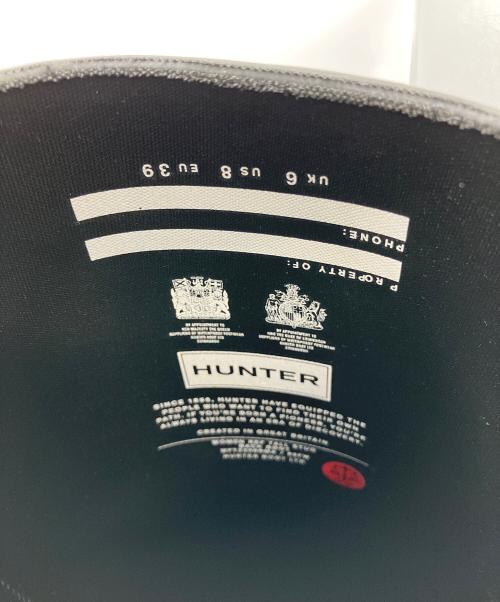 HUNTER（ハンター）HUNTER (ハンター) レインブーツ ブラック サイズ:UK6の古着・服飾アイテム