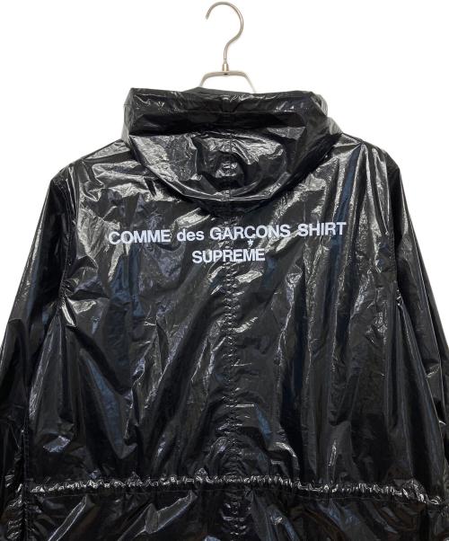SUPREME（シュプリーム）Supreme (シュプリーム) COMME des GARCONS SHIRT (コムデギャルソンシャツ) Fishtail Parka ブラック サイズ:Mの古着・服飾アイテム
