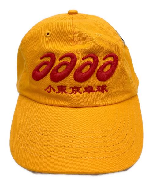 asics（アシックス）asics (アシックス) LTTT POCHE (LTTT POCHE) 小東京卓球 キャップ オレンジの古着・服飾アイテム