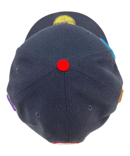 New Era（ニューエラ）New Era (ニューエラ) Supreme (シュプリーム) Multi S Logo　キャップ ネイビー サイズ:７8/5の古着・服飾アイテム