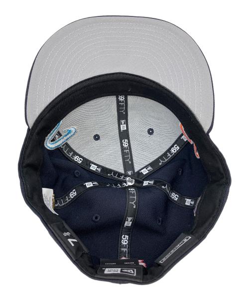 New Era（ニューエラ）New Era (ニューエラ) Supreme (シュプリーム) Multi S Logo　キャップ ネイビー サイズ:７8/5の古着・服飾アイテム