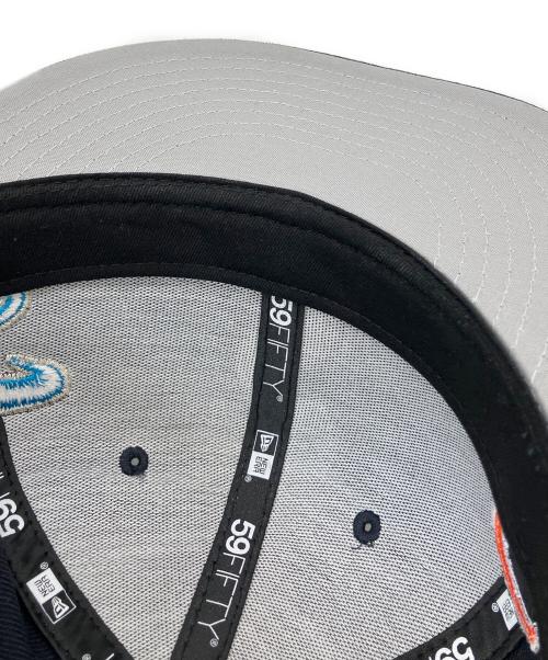 New Era（ニューエラ）New Era (ニューエラ) Supreme (シュプリーム) Multi S Logo　キャップ ネイビー サイズ:７8/5の古着・服飾アイテム