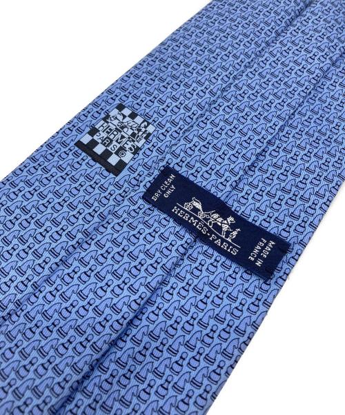 HERMES（エルメス）HERMES (エルメス) ネクタイ ブルー サイズ:FREEの古着・服飾アイテム