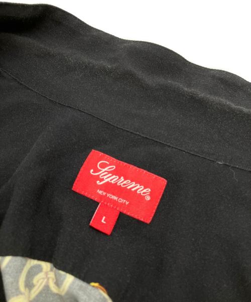 SUPREME（シュプリーム）SUPREME (シュプリーム) Chains Rayon S/S Shirt　20AW半袖シャツ ブラック サイズ:Lの古着・服飾アイテム