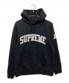 SUPREMEシュプリーム）の古着「hooded sweatshirt NFL 47　プルオーバーパーカー」｜ブラック