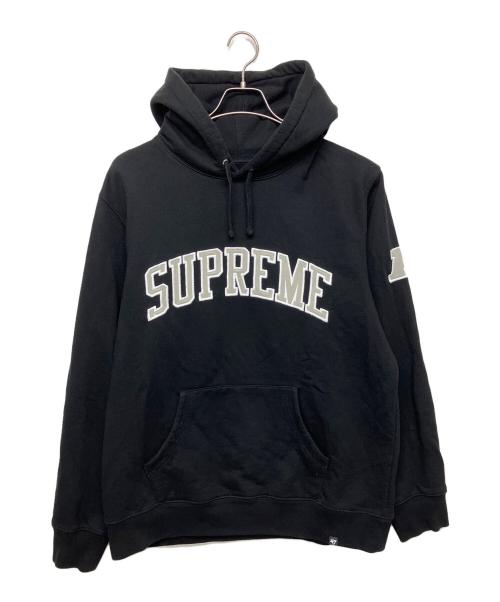 SUPREME（シュプリーム）Supreme (シュプリーム) hooded sweatshirt NFL 47　プルオーバーパーカー ブラック サイズ:Lの古着・服飾アイテム