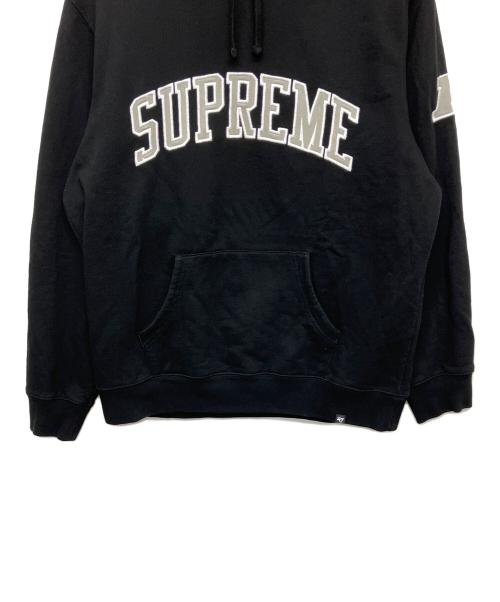 SUPREME（シュプリーム）Supreme (シュプリーム) hooded sweatshirt NFL 47　プルオーバーパーカー ブラック サイズ:Lの古着・服飾アイテム