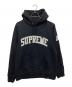 Supreme（シュプリーム）の古着「hooded sweatshirt NFL 47　プルオーバーパーカー」｜ブラック