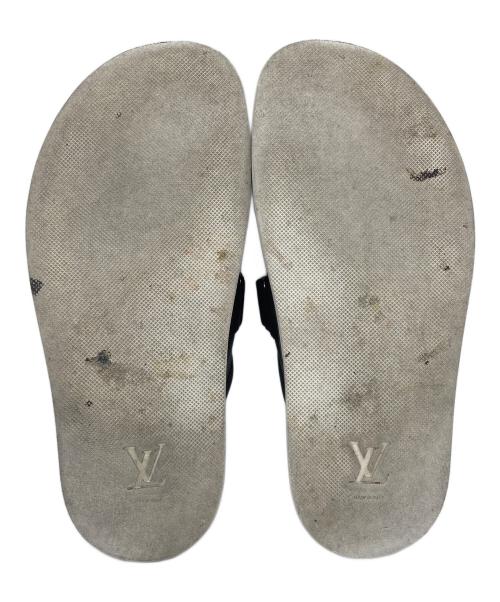 LOUIS VUITTON（ルイ ヴィトン）LOUIS VUITTON (ルイ ヴィトン) サンダル ブラック サイズ:８の古着・服飾アイテム