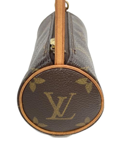 LOUIS VUITTON（ルイ ヴィトン）LOUIS VUITTON (ルイ ヴィトン) パピヨン付属ポーチ ブラウンの古着・服飾アイテム