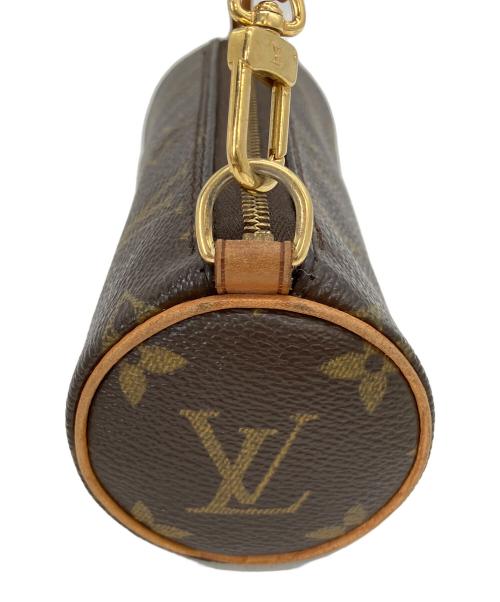 LOUIS VUITTON（ルイ ヴィトン）LOUIS VUITTON (ルイ ヴィトン) パピヨン付属ポーチ ブラウンの古着・服飾アイテム