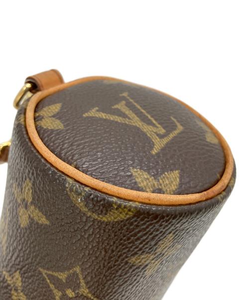 LOUIS VUITTON（ルイ ヴィトン）LOUIS VUITTON (ルイ ヴィトン) パピヨン付属ポーチ ブラウンの古着・服飾アイテム