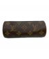 中古・古着 LOUIS VUITTON (ルイ ヴィトン) パピヨン付属ポーチ ブラウン：15000円