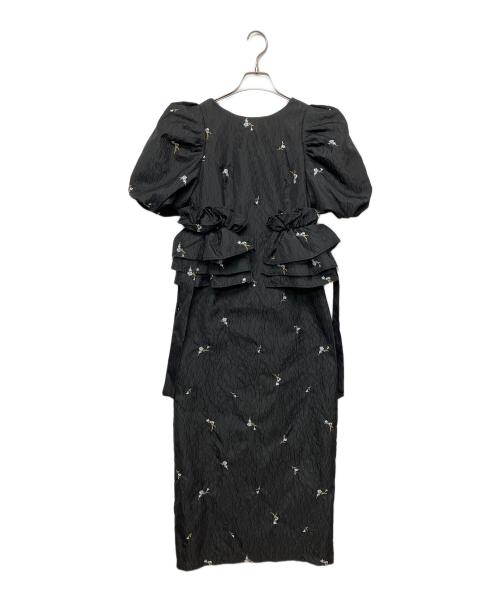 ANDRESD（アンドレスド）ANDRESD (アンドレスド) 2383-50390　半袖ワンピース ブラック サイズ:S 未使用品の古着・服飾アイテム