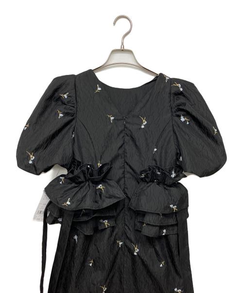 ANDRESD（アンドレスド）ANDRESD (アンドレスド) 2383-50390　半袖ワンピース ブラック サイズ:S 未使用品の古着・服飾アイテム