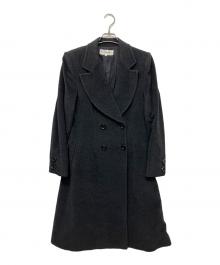 Yves Saint Laurent（イヴサンローラン）の古着「NTA61-165　ダブルチェスターロングコ－ト」｜グレー