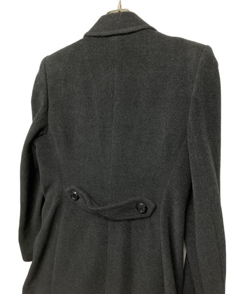 Yves Saint Laurent（イヴサンローラン）Yves Saint Laurent (イヴサンローラン) NTA61-165　ダブルチェスターロングコ－ト グレー サイズ:36の古着・服飾アイテム