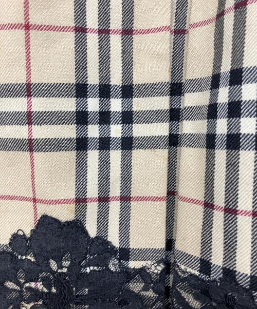 BURBERRY LONDON（バーバリーロンドン）BURBERRY LONDON (バーバリーロンドン) ノバチェックラップスカート ベージュ サイズ:Sの古着・服飾アイテム
