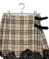 BURBERRY LONDON (バーバリーロンドン) ノバチェックラップスカート ベージュ サイズ:S：15000円