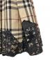 中古・古着 BURBERRY LONDON (バーバリーロンドン) ノバチェックラップスカート ベージュ サイズ:S：15000円
