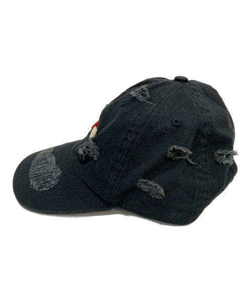 GLASS CYPRESS（グラス・サイプレス）GLASS CYPRESS (グラス・サイプレス) Black Heart Hat　キャップ ブラック サイズ:不明の古着・服飾アイテム
