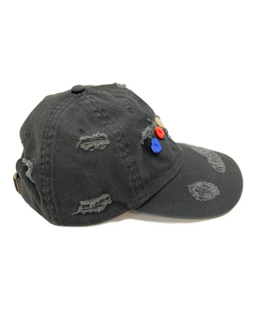 GLASS CYPRESS（グラス・サイプレス）GLASS CYPRESS (グラス・サイプレス) Black Heart Hat　キャップ ブラック サイズ:不明の古着・服飾アイテム