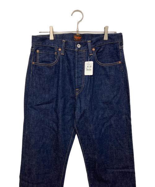 MOANDMO CLOTHING（モーアンドモークロージング）MOANDMO CLOTHING (モーアンドモークロージング) 7834211202　自由の女神　デニムパンツ インディゴ サイズ:W32×L32 未使用品の古着・服飾アイテム