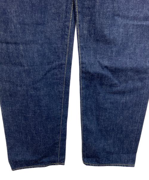 MOANDMO CLOTHING（モーアンドモークロージング）MOANDMO CLOTHING (モーアンドモークロージング) 7834211202　自由の女神　デニムパンツ インディゴ サイズ:W32×L32 未使用品の古着・服飾アイテム