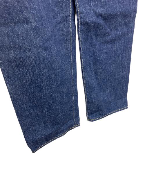 MOANDMO CLOTHING（モーアンドモークロージング）MOANDMO CLOTHING (モーアンドモークロージング) 7834211202　自由の女神　デニムパンツ インディゴ サイズ:W32×L32 未使用品の古着・服飾アイテム