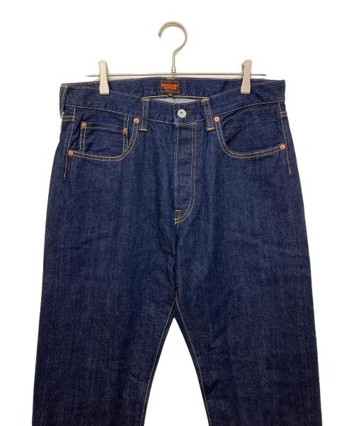 MOANDMO CLOTHING（モーアンドモークロージング）MOANDMO CLOTHING (モーアンドモークロージング) 7834211205　デニムパンツ インディゴ サイズ:W32×L32 未使用品の古着・服飾アイテム