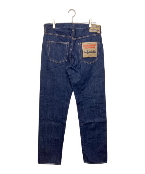 MOANDMO CLOTHING（モーアンドモークロージング）MOANDMO CLOTHING (モーアンドモークロージング) 7834211205　デニムパンツ インディゴ サイズ:W32×L32 未使用品の古着・服飾アイテム