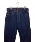 MOANDMO CLOTHING (モーアンドモークロージング) デニムパンツ インディゴ サイズ:W30×L30 未使用品：27000円