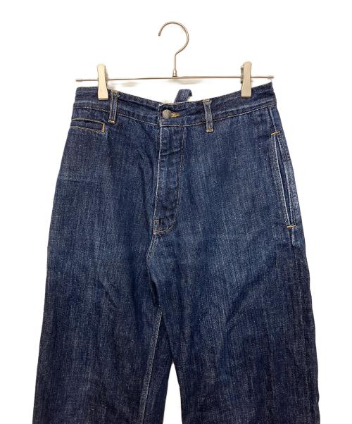 STUDIO NICHOLSON（スタジオ ニコルソン）STUDIO NICHOLSON (スタジオ ニコルソン) SNM-029　ジップフライジーンズ インディゴ サイズ:XSの古着・服飾アイテム