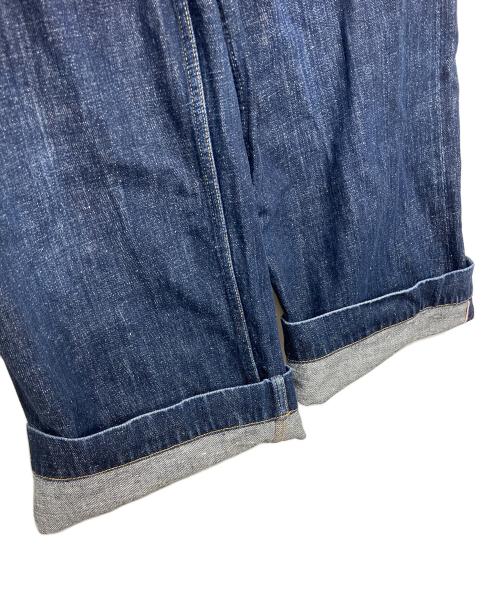 STUDIO NICHOLSON（スタジオ ニコルソン）STUDIO NICHOLSON (スタジオ ニコルソン) SNM-029　ジップフライジーンズ インディゴ サイズ:XSの古着・服飾アイテム