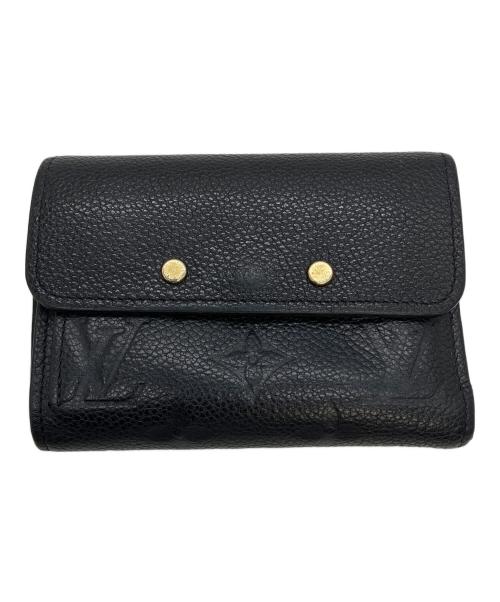 LOUIS VUITTON（ルイ ヴィトン）LOUIS VUITTON (ルイ ヴィトン) M62184 ポルトフォイユ・ポンヌフ コンパクトウォレット ブラックの古着・服飾アイテム
