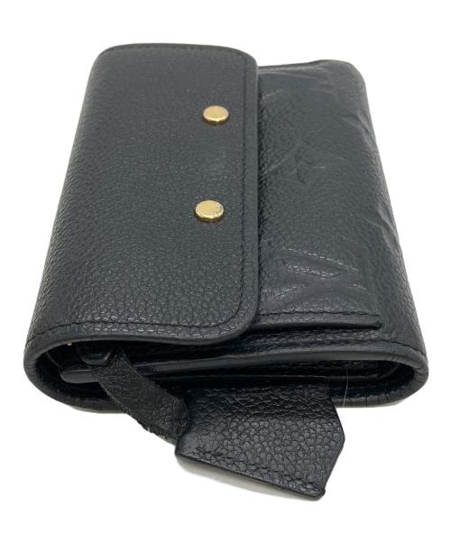 LOUIS VUITTON（ルイ ヴィトン）LOUIS VUITTON (ルイ ヴィトン) M62184 ポルトフォイユ・ポンヌフ コンパクトウォレット ブラックの古着・服飾アイテム