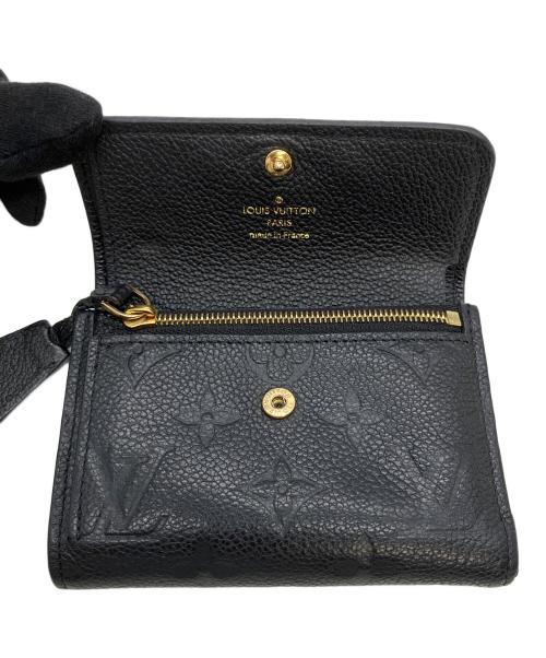 LOUIS VUITTON（ルイ ヴィトン）LOUIS VUITTON (ルイ ヴィトン) M62184 ポルトフォイユ・ポンヌフ コンパクトウォレット ブラックの古着・服飾アイテム