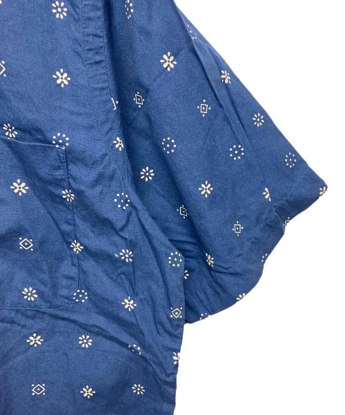 POLO RALPH LAUREN（ポロ・ラルフローレン）POLO RALPH LAUREN (ポロ・ラルフローレン) CLAYTON　バンダナ柄　半袖シャツ ネイビー サイズ:Mの古着・服飾アイテム