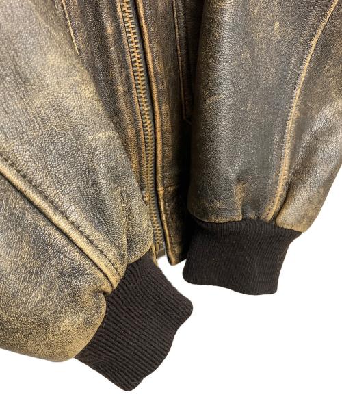 AVIREX（アヴィレックス）AVIREX (アヴィレックス) TYPE G-1フライトレザージャケット ブラウン サイズ:Mの古着・服飾アイテム