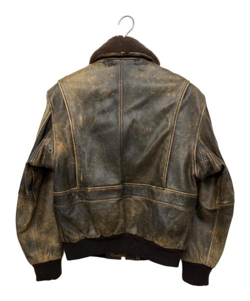 AVIREX（アヴィレックス）AVIREX (アヴィレックス) TYPE G-1フライトレザージャケット ブラウン サイズ:Mの古着・服飾アイテム