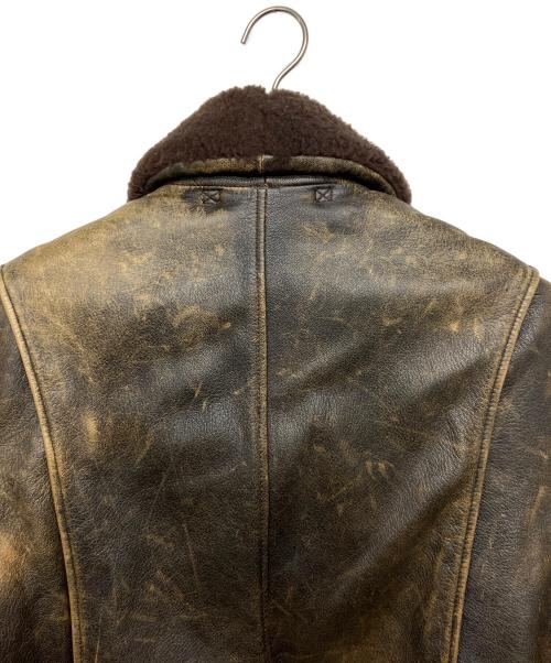 AVIREX（アヴィレックス）AVIREX (アヴィレックス) TYPE G-1フライトレザージャケット ブラウン サイズ:Mの古着・服飾アイテム