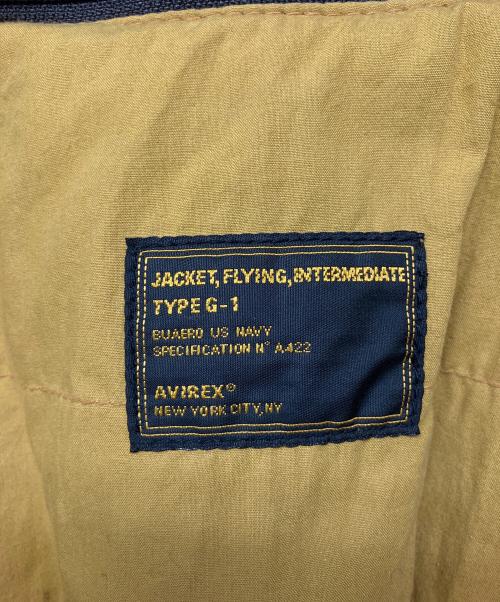 AVIREX（アヴィレックス）AVIREX (アヴィレックス) TYPE G-1フライトレザージャケット ブラウン サイズ:Mの古着・服飾アイテム