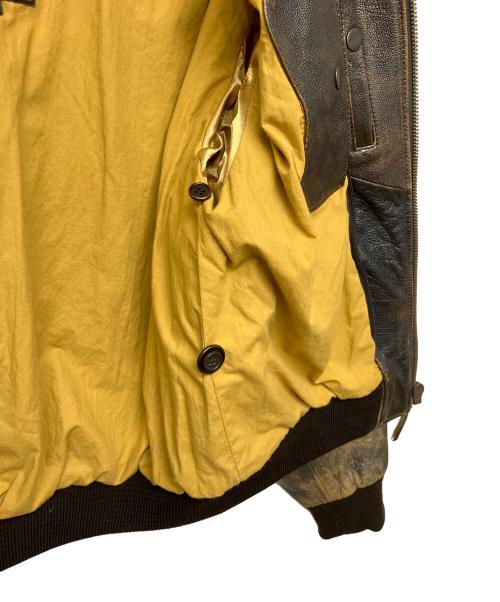 AVIREX（アヴィレックス）AVIREX (アヴィレックス) TYPE G-1フライトレザージャケット ブラウン サイズ:Mの古着・服飾アイテム