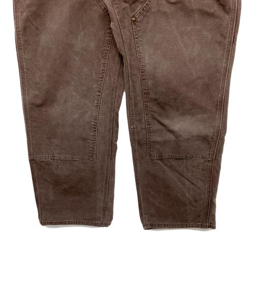 CarHartt（カーハート）CarHartt (カーハート) ダブルニーペインターパンツ　05年 USA製 ブラウン サイズ:W36×L30の古着・服飾アイテム
