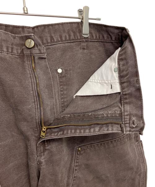 CarHartt（カーハート）CarHartt (カーハート) ダブルニーペインターパンツ　05年 USA製 ブラウン サイズ:W36×L30の古着・服飾アイテム