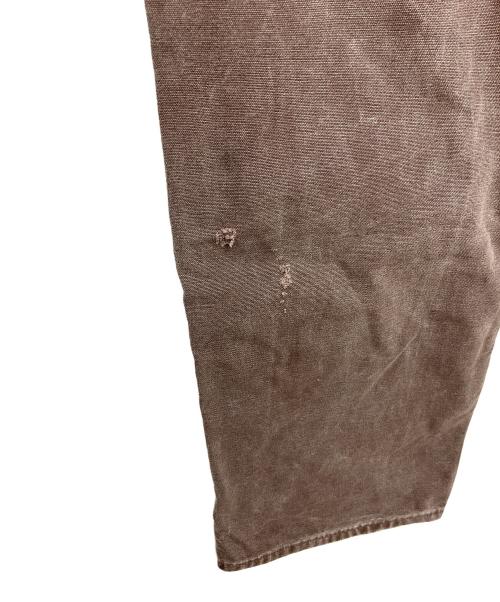CarHartt（カーハート）CarHartt (カーハート) ダブルニーペインターパンツ　05年 USA製 ブラウン サイズ:W36×L30の古着・服飾アイテム