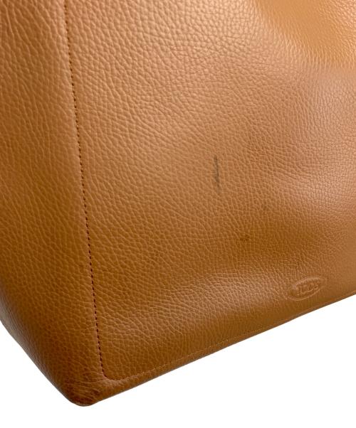 TOD'S（トッズ）TOD'S (トッズ) タイムレス　トートバッグ ブラウンの古着・服飾アイテム