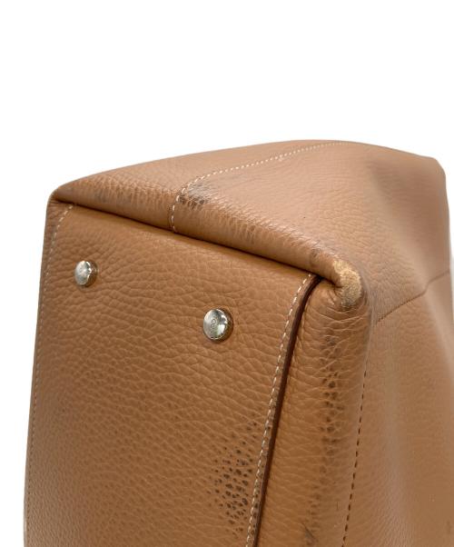 TOD'S（トッズ）TOD'S (トッズ) タイムレス　トートバッグ ブラウンの古着・服飾アイテム