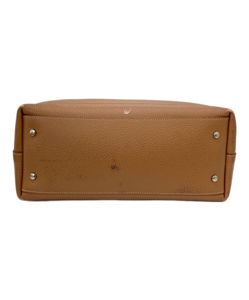 TOD'S（トッズ）TOD'S (トッズ) タイムレス　トートバッグ ブラウンの古着・服飾アイテム