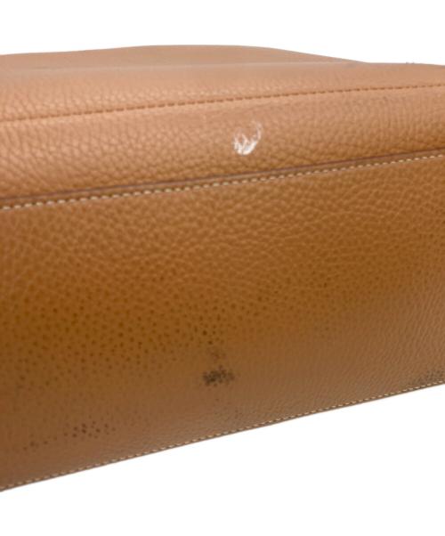TOD'S（トッズ）TOD'S (トッズ) タイムレス　トートバッグ ブラウンの古着・服飾アイテム